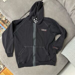 Vintage Rare Live Nation Verizon Amphitheater St. Louis Heavy Full Zip Hoodie L